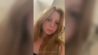 Angelina BabyGirl aka innocentangelinavip onlyfans sexy model - gently handjob pussy