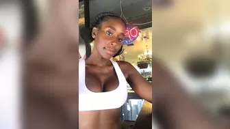 Bria Myles aka realbriamyles onlyfans vicious quill chatting in free chat