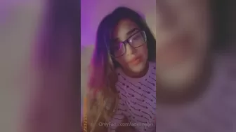 Bri Adeline aka adelinebri onlyfans  pulls hand clit