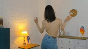 [chaturbate] baileywalton latest  skinny teen girl showing ass in spy show