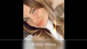 krissy_missy шкварит свой розовый клитор